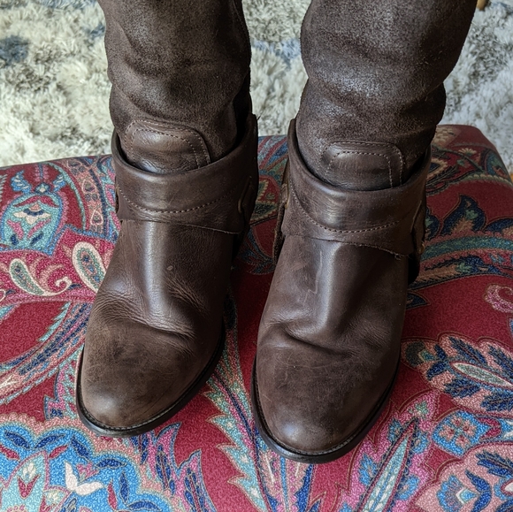 Leather Knee High Boots - Picture 5 of 10